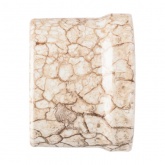 Накладная розетка RJ45 двойная TDM Болонь фарфор мраморный