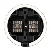 Накладная розетка RJ45 двойная TDM Болонь фарфор черный