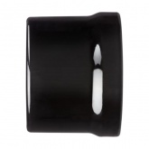 Накладная розетка RJ11 двойная TDM Болонь фарфор черный