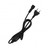 Гирлянда мультишарики 17,5мм, D23мм, D17,5мм, D45мм 10м черный ПВХ, IP65 230V 80LED, цвет RGB