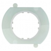 Рамка круглая Экопласт Vintage промежуточная из натурального светлого стекла