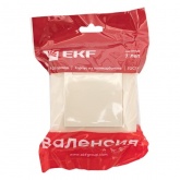 Розетка 1-местная с заземлением крышкой и шторками EKF PROxima 16А IP20 Валенсия кремовый