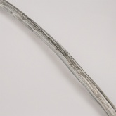 Светодиодный дюралайт 1,6W/м 24LED/м, 25м, теплый белый, IP65, питающий кабель, диодная шина, крепеж