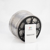 Светодиодный дюралайт 2W теплый белый 30 LED/2Вт/м, постоянное свечение, D13мм, бухта 100м