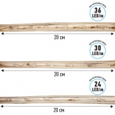 Светодиодный дюралайт 2W зеленый 36 LED/2,4Вт/м, постоянное свечение, D13мм, бухта 100м