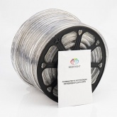 Светодиодный дюралайт 2W синий 24 LED/1,6Вт/м, постоянное свечение, D13мм, бухта 100м