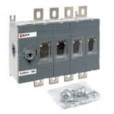 Рубильник EKF PROxima TwinBlock 160A 4P без рукоятки управления (выключатель нагрузки)