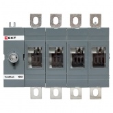 Рубильник EKF PROxima TwinBlock 160A 4P без рукоятки управления (выключатель нагрузки)