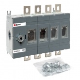 Рубильник EKF PROxima TwinBlock 250A 4P без рукоятки управления (выключатель нагрузки)