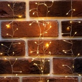 Гирлянда-роса Neon-Night Фейерверк 20+3м, 1000LED, 10Вт, теплый белый с трансформатором 220V IP44