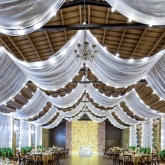 Гирлянда Белт-Лайт 2 жилы шаг 20 см патроны E27 влагостойкая IP65 черный провод каучук (бухта 50м)