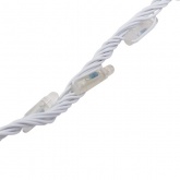 Гирлянда Умный дождь 3 секции LED 1x3м, 4x3 нитей 30W 24V 8 каналов 672 белые диоды IP65