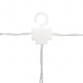 Гирлянда Дождь (занавес) Wi-Fi 3х3 м, прозрачный ПВХ, 180 LED RGB, в линию не соединяется, IP44