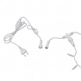 Гирлянда светодиодная Дождь 2x6m 768LED 230V теплый белый, эффект мерцания, прозрачный провод IP65