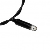 Гирлянда светодиодная Дождь 2x6m 768LED 230V теплый белый, постоянное свечение, черный провод IP65