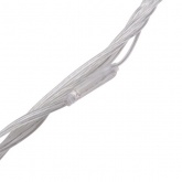 Гирлянда светодиодная Дождь 2x9m 480LED 24V белый эффект водопада, прозрачный провод IP65