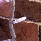 Гирлянда светодиодная Дождь 2x6m 360LED 24V белый эффект водопада, прозрачный провод IP65