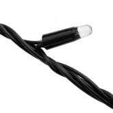 Гирлянда светодиодная Дождь 2x6m 1520LED 230V синий эффект водопада, черный провод IP65