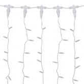 Гирлянда светодиодная Дождь 2x9m 1200LED 230V тепло-белый IP65 постоянное свечение прозрачный провод