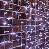 Гирлянда светодиодная Дождь 2x6m 768LED 230V белый постоянное свечение, прозрачный провод IP65