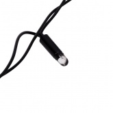 Гирлянда светодиодная Дождь 2x6m 1140LED 230V белый постоянное свечение, черный провод IP65