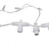 Гирлянда Светодиодный Дождь 2x3м 760LED тепло-белый IP44 эффект мерцания, прозрачный провод, 230В