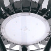 Светильник уличный светодиодный Feron SP7010 50W 3000K 230V 5000lm IP65 серый 380x550mm D80mm