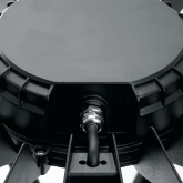 Светильник уличный светодиодный Feron SP7010 50W 5000K 230V 5000lm IP65 черный 380x550mm D80mm