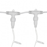 Гирлянда Светодиодный Дождь 2x3м 760LED синий IP44 эффект мерцания, белый провод, 230В