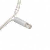 Гирлянда Светодиодный Дождь 2x3м 760LED синий IP44 эффект мерцания, белый провод, 230В