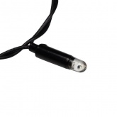 Гирлянда Светодиодный Дождь 2x3м 760LED белый IP44 эффект мерцания, черный провод, 230В