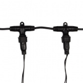 Гирлянда Светодиодный Дождь 2x3м 760LED белый IP44 эффект мерцания, черный провод, 230В