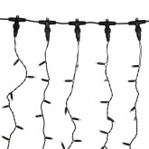 Гирлянда Светодиодный Дождь 2x3м 760LED белый IP44 эффект мерцания, черный провод, 230В