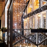 Гирлянда Светодиодный Дождь 2x3м 448LED белый IP44 постоянное свечение, прозрачный провод, 230В