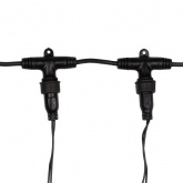 Гирлянда Светодиодный Дождь 2x3м 760LED белый IP44 постоянное свечение, черный провод, 230В