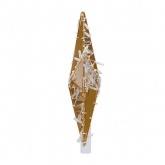 Светодиодная фигура Звезда 50 см, 80 светодиодов, с трубой и подвесом, цвет свечения теплый белый