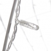 Шар светодиодный диаметр 30см 120LED 230V IP65 теплый белый цвет с эффектом мерцания