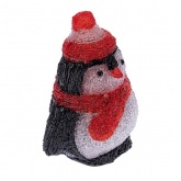 Акриловая светодиодная фигура Пингвиненок, 19х14,5х25см 20 LED (питание от батареек 2AA)