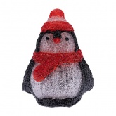 Акриловая светодиодная фигура Пингвиненок, 19х14,5х25см 20 LED (питание от батареек 2AA)