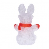 Акриловая светодиодная фигура Олененок в шарфе, 20х17х30см 24 LED (питание от батареек 2AA)