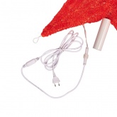 Акриловая светодиодная фигура Звезда 80см, 210 LED 220V IP65 красная