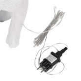 Акриловая светодиодная фигура Снежный олень, 100см 380 LED IP65 трансформатор в комплекте