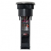 Встраиваемая выдвижная мини-колонна EKF на 6 модулей C-Line металлик