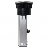 Встраиваемая выдвижная мини-колонна EKF на 6 модулей C-Line металлик