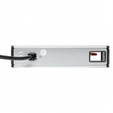 Настольный розеточный блок EKF для крепления к столу на 10 модулей C-Line металлик