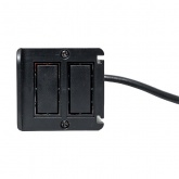 Настольный розеточный блок EKF для крепления к столу на 10 модулей C-Line металлик