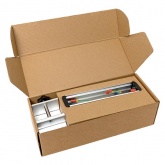 Настольный розеточный блок EKF для крепления к столу на 10 модулей C-Line металлик