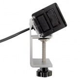 Настольный розеточный блок EKF для крепления к столу на 10 модулей C-Line металлик