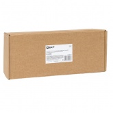 Встраиваемый настольный розеточный блок EKF на 8 модулей C-Line металлик