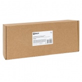 Настольный розеточный блок EKF для крепления под столом на 8 модулей C-Line металлик